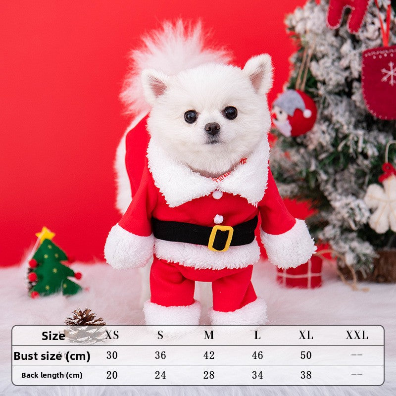 Santa Paws Cozy Christmas Costume