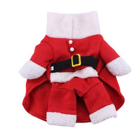 Santa Paws Cozy Christmas Costume